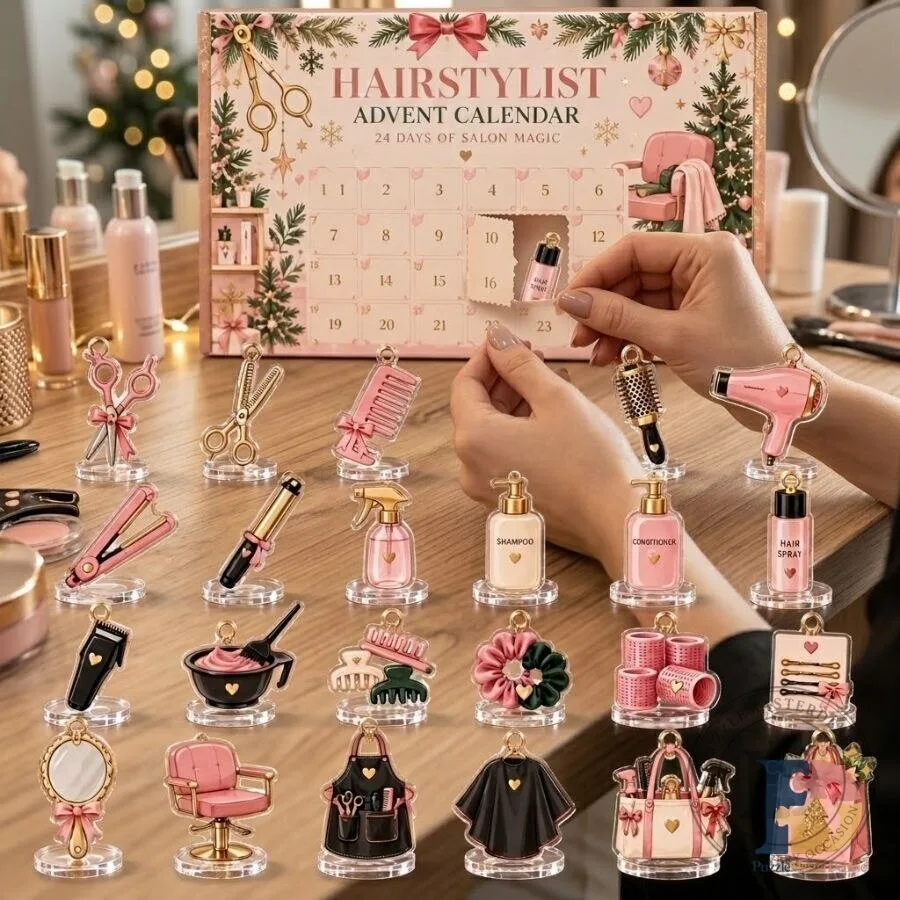 Hairstylist Advent Calendar 24-Day Christmas Countdown Gift Set for Hairdressers 8 Hairstylist Advent Calendar 24-Day Christmas Countdown Gift Set for Hairdressers