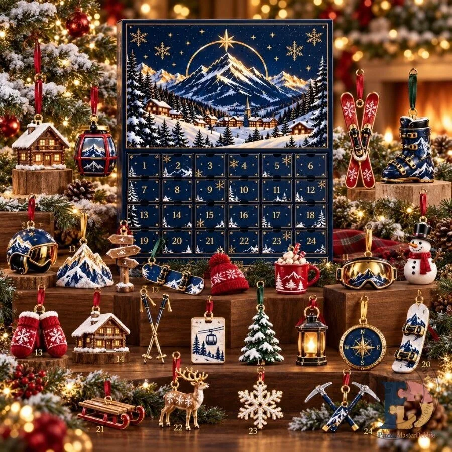 Alpine Advent Calendar 2026 24 Days of Alpine Surprises Christmas Countdown Gift for Ski Lovers