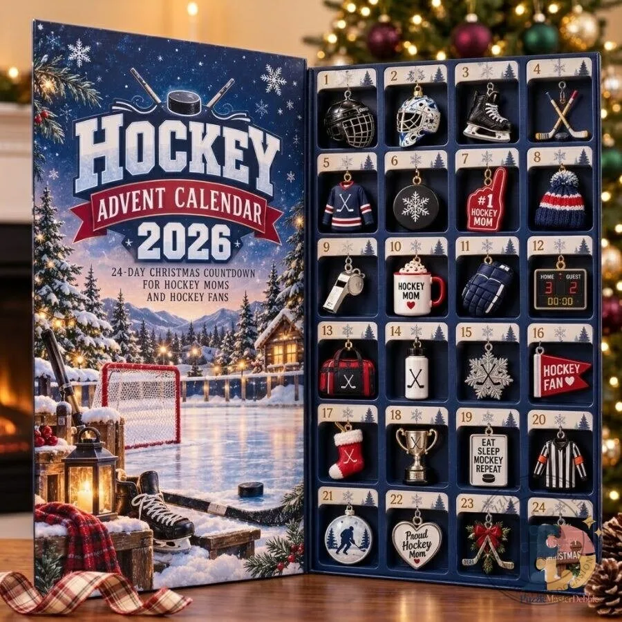 Hockey Advent Calendar 2026 24-Day Christmas Countdown Gift Set for Hockey Moms and Hockey Fans 9 Hockey Advent Calendar 2026 24-Day Christmas Countdown Gift Set for Hockey Moms and Hockey Fans
