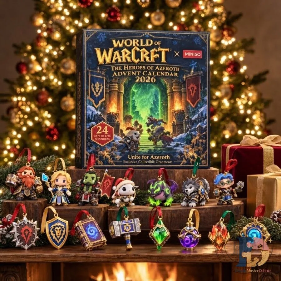 World of Warcraft x MINISO Advent Calendar 2026 WoW 24-Day Christmas Countdown Gift Set for Fans 7 World of Warcraft x MINISO Advent Calendar 2026 WoW 24-Day Christmas Countdown Gift Set for Fans