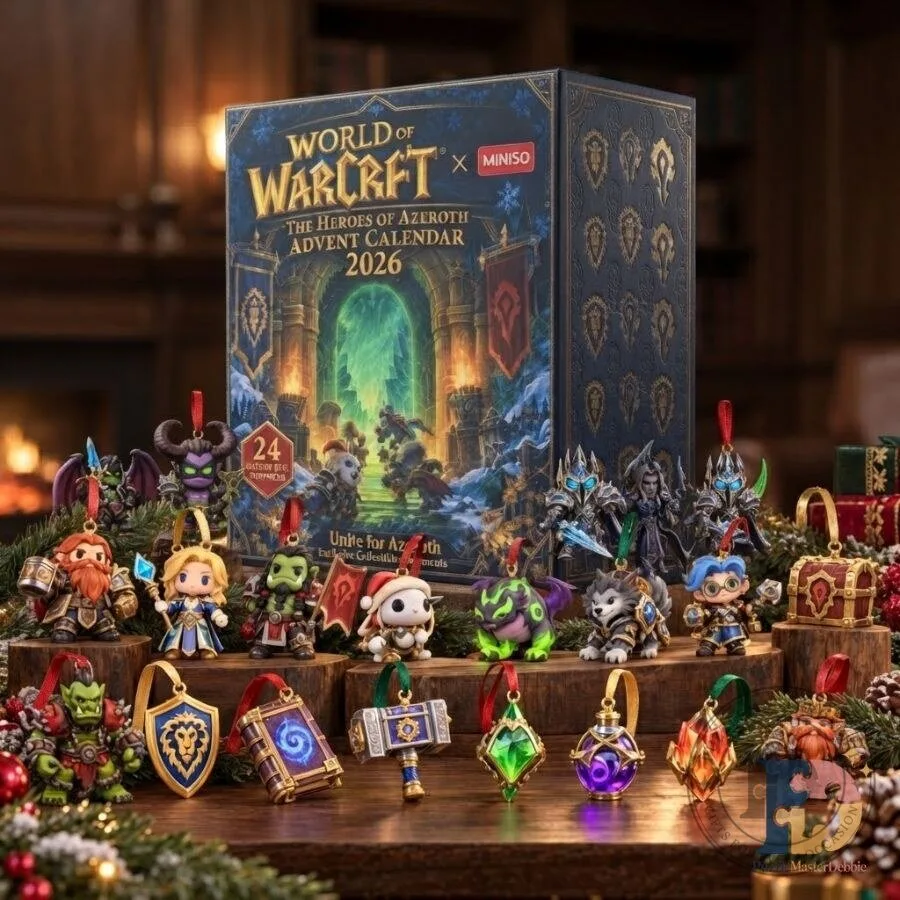 World of Warcraft x MINISO Advent Calendar 2026 WoW 24-Day Christmas Countdown Gift Set for Fans 9 World of Warcraft x MINISO Advent Calendar 2026 WoW 24-Day Christmas Countdown Gift Set for Fans