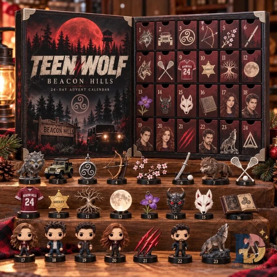 Teen Wolf Beacon Hills Advent Calendar 24-Day Christmas Countdown Gift Set