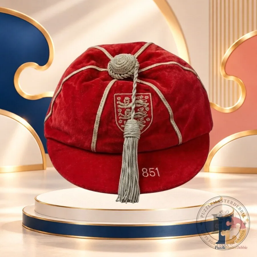 Alex Stepney England Legacy Cap Football Association Red Commemorative Football Hat