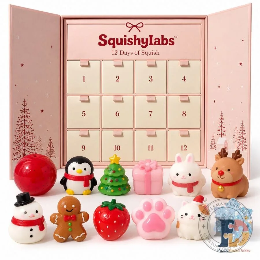 SquishyLabs 12 Days of Squish Advent Calendar 12-Day Christmas Gift Set