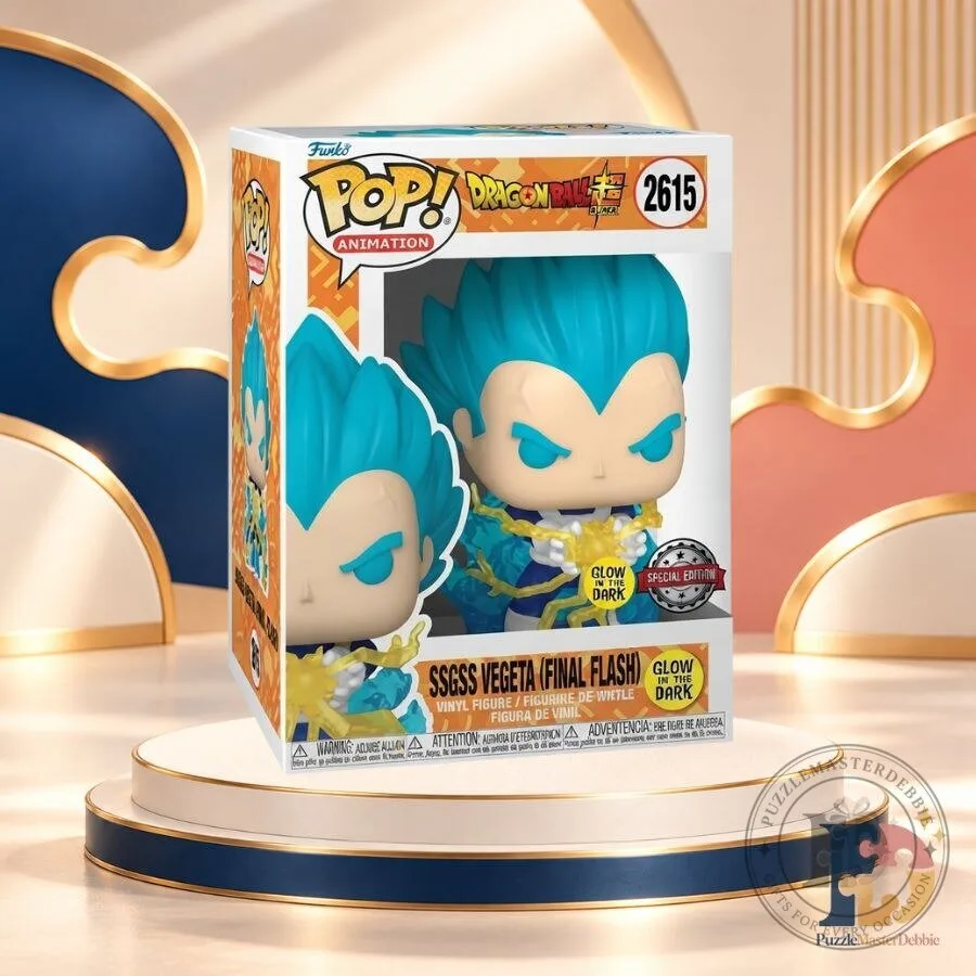 Funko Pop Dragon Ball Super SSGSS Vegeta GITD