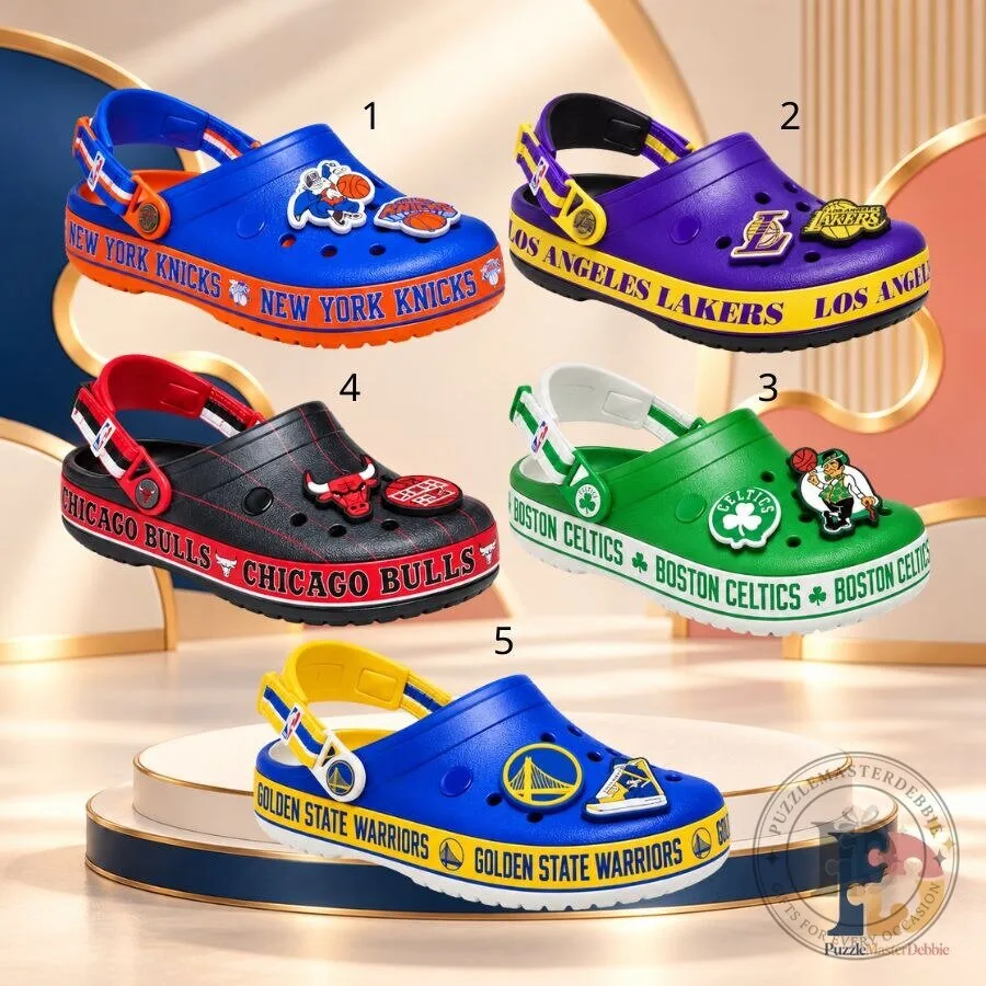 NBA x Crocs Crocband Clogs Basketball Team Collection 2026