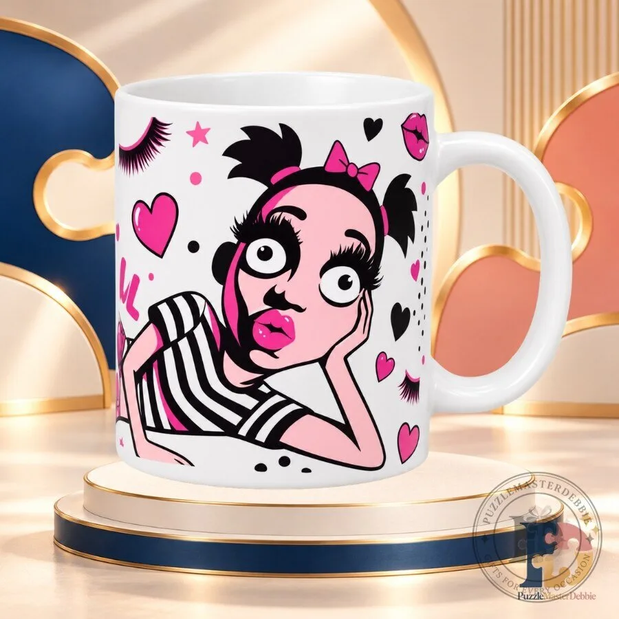 Edy Doll Collection Mug Cute Doll Character Coffee Cup Gift