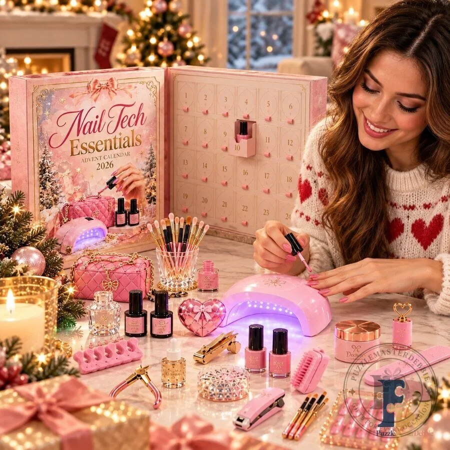 Nail Tech Advent Calendar 2026 Christmas Gift for Nail Lovers 5 Nail Tech Advent Calendar 2026 Christmas Gift for Nail Lovers