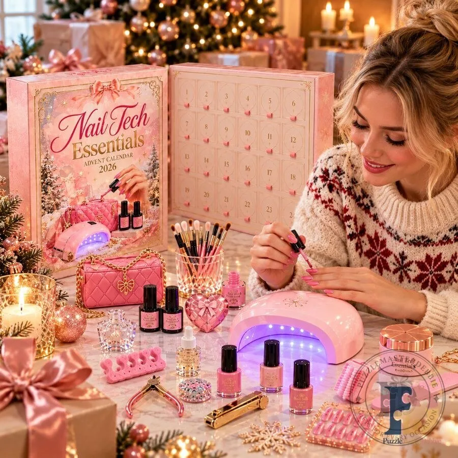 Nail Tech Advent Calendar 2026 Christmas Gift for Nail Lovers 6 Nail Tech Advent Calendar 2026 Christmas Gift for Nail Lovers