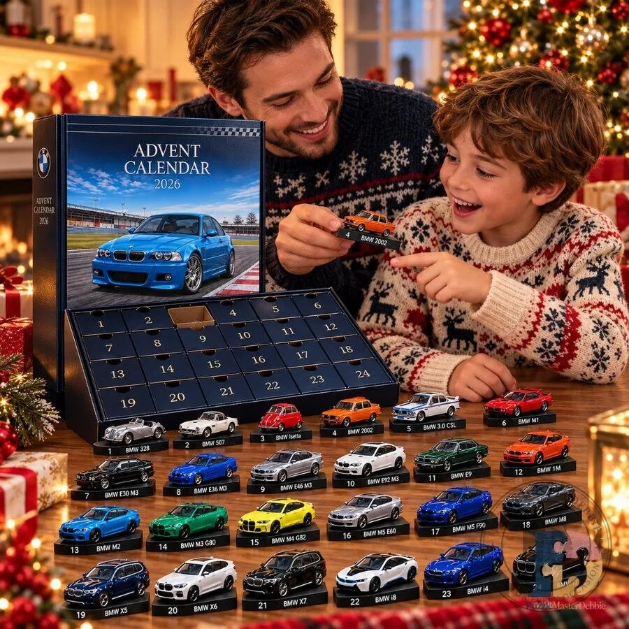 BMW 2026 Advent Calendar 24 Days of Diecast Model Cars