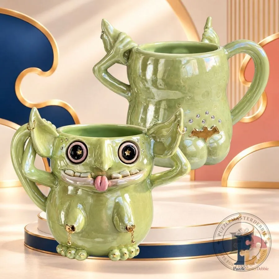 Giselle Goblin Figurine Handmade Frogs and Goblins Fantasy Art Collectible