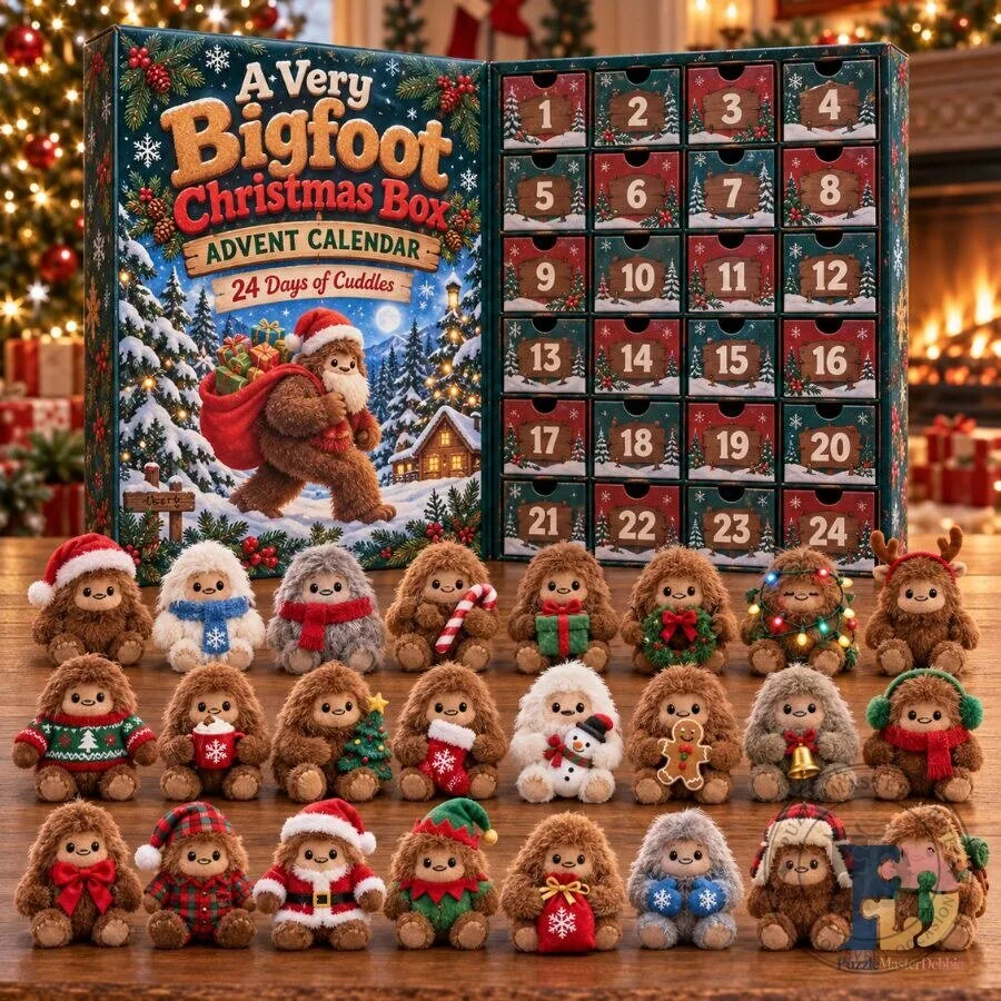 A Very Bigfoot Christmas Box Sasquatch Christmas Mystery Gift Box