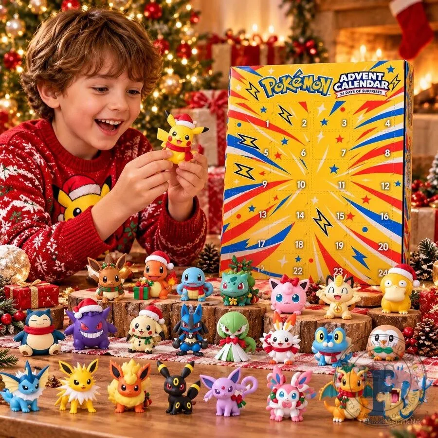 Pokémon Advent Calendar 2026 24 Days of Pokémon Surprises Christmas Countdown