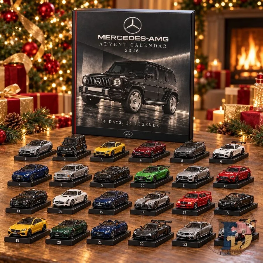Mercedes-AMG Advent Calendar 2026 24 Days of Legendary AMG Cars Christmas Countdown
