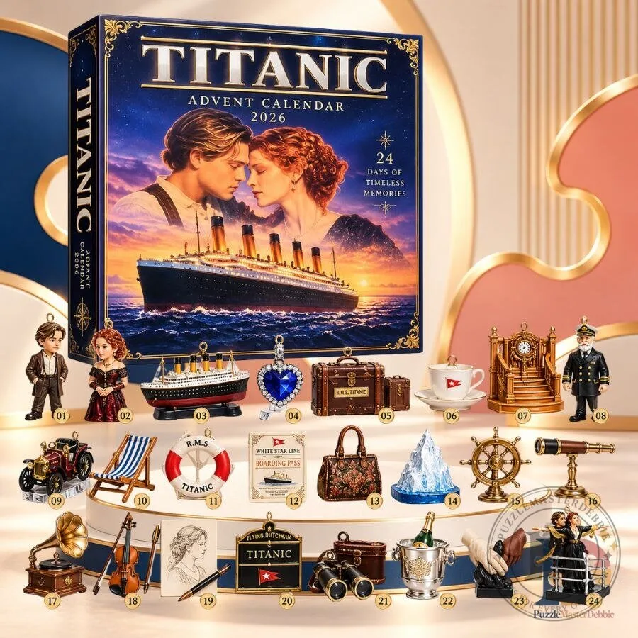 Titanic Advent Calendar 2026 Titanic Movie Christmas Countdown